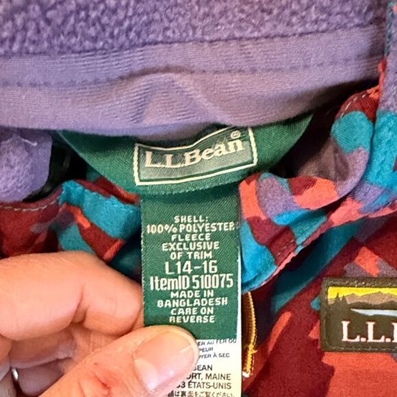 L.L. Bean Kids 3 in 1 Jacket size 14-16 - Picture 2 of 12